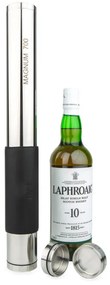 Fľaša na alkohol Ukkomatti 700ml Magnum XO, čierna koža