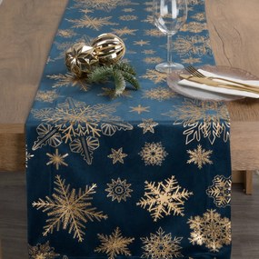 EUROFIRANY VIANOČNÝ BEHÚŇ NA STÔL JOY2 40X140 CM VZOROVANÝ