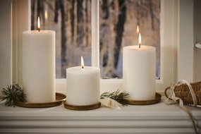 Ib Laursen Sviečka Church Rustic White 10 cm