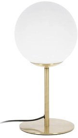 Stolová lampa v zlatej farbe s kovovým tienidlom (výška 28 cm) Mahala - Kave Home