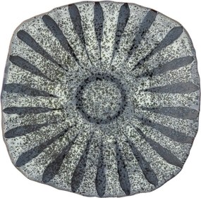Sivý servírovací kameninový tanier ø 32 cm Ramie – Bloomingville