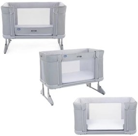 Chicco - Detská postieľka 3v1 NEXT2ME FOREVER svetlošedá
