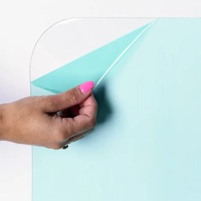 Podložka pod stoličku 120x90x0,07 cm priesvitná