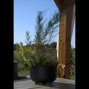 MISA SOFIA 270 MM Z RECYKLOVANÉHO MATERIÁLU, ČIERNA*44269