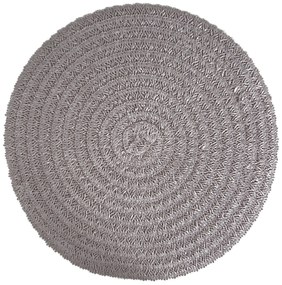 SADA 6KS PRESTIERANIE NA STÔL BOHO 9 (FI) 38 CM TMAVOSIVÁ