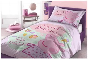 Obliečka do postieľky Prasiatko Pepina Sladké snívanie