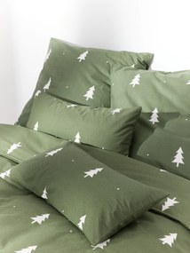 Vianočná flanelová obliečka na paplón X-Mas Tree