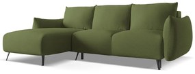 Zelená rohová pohovka (ľavý roh) Malie – Makamii