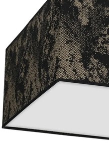 Stropné svietidlo SATINO 2xE27/60W/230V čierna/zlatá