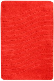 Kúpeľňový koberček Sara Red červený Fale