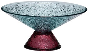 Červeno-modrá sklenená misa na ovocie ø 15 cm Bonbon – Hübsch