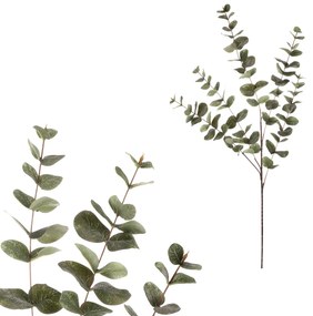 Eukalyptus - umělá větev, velké listy, 100 cm,zelená