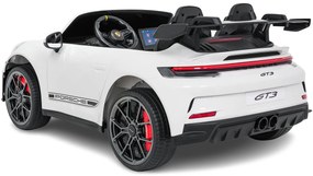 Detské elektrické autíčko Porsche 911 GT3 STRONG MP4 biele