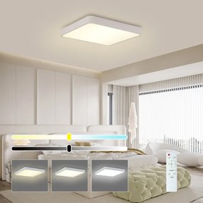 Brilagi - LED Stmievateľné svietidlo POOL SQUARE LED/36W/230V 3000-6000K 40x40 cm biela+DO