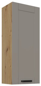 Horná kuchynská skrinka Lucid 45 G-108 1F (korpus: dub artisan + front: mdf claygrey). Vlastná spoľahlivá doprava až k Vám domov. 1134706