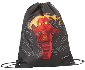 Lego Školská taška s príslušenstvom, 3-dielna súprava Ninjago, červená  (100376255)
