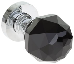 Kuchinox Kuchinox, krištáľová guľatá kľučka, čierna-chróm, LAV-KTK_09NB