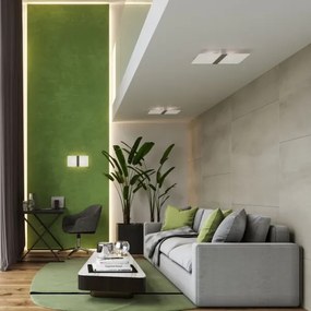 Sollux SL.1007 - Stropné svietidlo AZALIA 2xG9/40W/230V