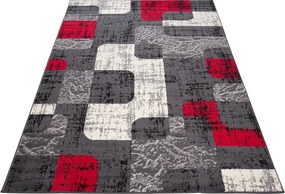TA Koberec D322A DARK GRAY CHEAP PP CRM Sivý Obdĺžnikový Rozmer: 60x100 cm