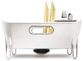 Simplehuman Odkvapkávač na riad Simplehuman - Compact, biely plast