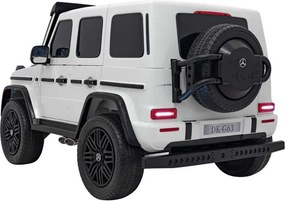 Elektrické autíčko Mercedes Benz G63 AMG XXL biele