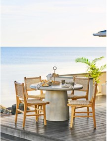 Záhradná stolička Drateriaora 5 (prírodná). Akcia -10%. Vlastná spoľahlivá doprava až k Vám domov. 1146446