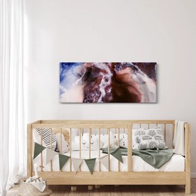 Obraz - Fialový mramor N⁰3 (120x50 cm)