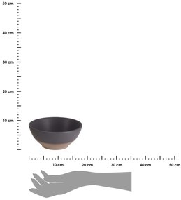 Kameninová miska Clay 350ml hnedá