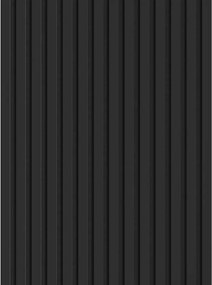 Mexen Lam-F, akustické stenové lamely 275 × 31,5 cm, filc 6 mm, čierna matná, S105-275317-2812-053