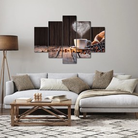 Obraz - Čas na kávu (150x105 cm)