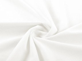 Biante Zamatový vankúš valec bonbon Velvet Brick SVB-202 Smotanovo biely 15x40 cm