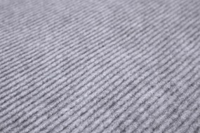 Vopi koberce Kusový koberec Quick step šedý štvorec - 120x120 cm