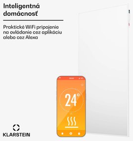 Klarstein Wonderwall Air Smart 770, infračervený ohrievač, 60 x 120 cm, 770 W, aplikácia