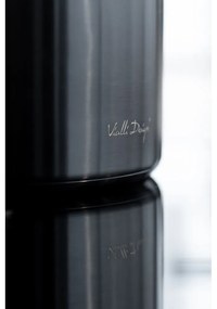 Čierna varná kanvica Vialli Design Diamante, 1,5 l