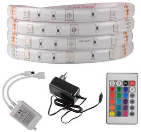 LED RGB Stmievateľný vonkajší pásik 5m LED/14W/12V IP65 + DO