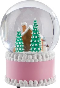X-MAS Snehová guľa hracia 12 cm