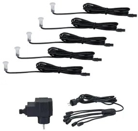 Paulmann 98891 - SADA 5X LED/0,16W IP67 Vonkajšie zápustné svietidlo MICRO 230V