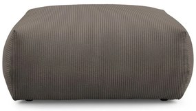 Sivo-hnedá menčestrová podnožka Voltaire – Bobochic Paris