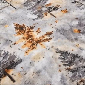 Jahu Deka z mikroplyšu – Zimný les 150×200 cm