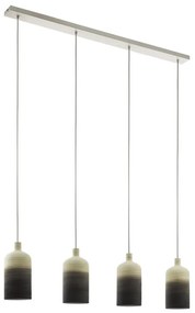 Eglo 39752 - Luster na lanku AZBARREN 4xE27/40W/230V