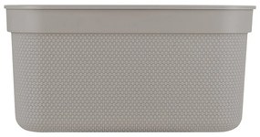 Plastový úložný box s vekom Deco - Rotho