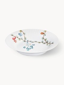 Ručne vyrobené porcelánové vianočné hlboké taniere Hammershøi, 4 ks