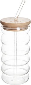 Pohár BUBBLY SUMMER so slamkou 888361 450 ml