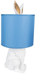 Modrá dekor lampa ZAJAC Ø20*43