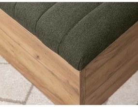 Lavica v zelenej a prírodnej farbe Oceane – Bobochic Paris