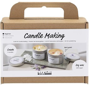 Kreatívna sada Mini Craft Kit Candle Making Crystals