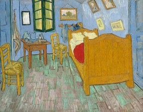 Vincent van Gogh - Obrazová reprodukcia Van Gogh's Bedroom at Arles, 1889, (40 x 30 cm)