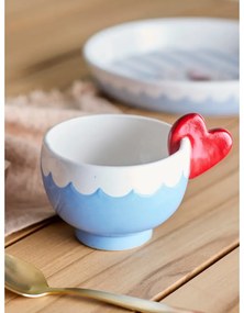 Svetlomodrá šálka z kameniny 220 ml Lively – Bloomingville