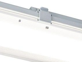 TL svietidlo sivé vrátane LED 15W 2250 lm 4000K IP65 - Base