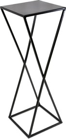 STOJAN NA KVETINÁČ LOFT5 70X24X24 CM ČIERNA